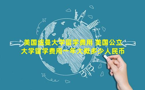 美国纽曼大学留学费用 美国公立大学留学费用一年大概多少人民币
